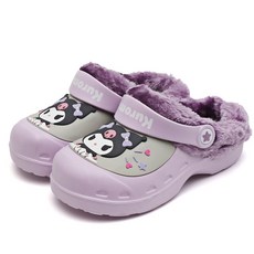SHOELAMODE 三麗鷗女童庫洛米蘿拉防寒涼鞋