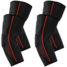 리치덕 팔꿈치보호대 패드 오렌지, 4개