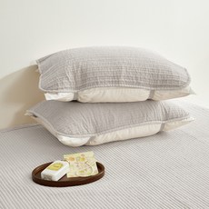 아망떼 타임리스 피그먼트 이지 밴딩 베개커버