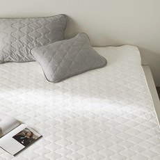 Pamigio 冷卻絎縫雙面床墊, 象牙