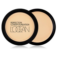 L'OCEAN 遮瑕粉餅, #23 Natural Beige, 1個