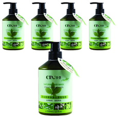 CDen 佧登 草本剪燙染護色護髮髮膜, 滋潤髮根 強韌再造, 350ml, 5瓶
