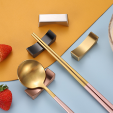 ADUNE 優質不銹鋼勺架 4 件套, 1組, 金色、銀色、黑色、玫瑰金