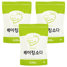 Soda School 大容量小蘇打粉, 3kg, 3袋