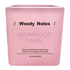 百特兔寶樸石香氛蠟燭-雪松/8*8*8h,1入，天然精油，持久香氛，居家裝飾，送禮推薦, 200g