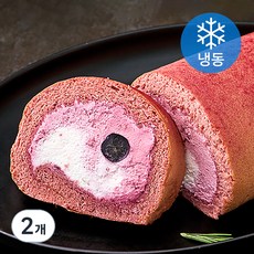 몽슈슈 체리베리 롤 하프 (냉동), 207g, 2개