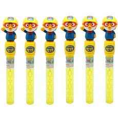 Pororo 手辦泡泡棒 62ml, 波羅羅, 6個