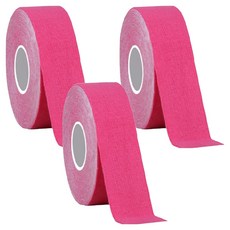 PAL-E 스포츠 테이프 핑크 2.5cm x 5m, 3개, 1개입