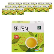 Danongwon 玄米綠茶, 130g, 16個
