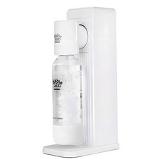 bubble Soda 法國 紳士系列 節能免插電全自動氣泡水機3件組 經典白, BS-506W