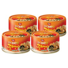 동원 자연산 매실청 골뱅이, 4개, 140g