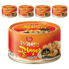 동원 자연산 매실청 골뱅이, 5개, 140g