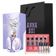 안나수이 럭키 위시 EDT 30ml + 포켓 스프레이 EDT 2ml x 5종 세트 + 안나수이 쇼핑백, 1세트