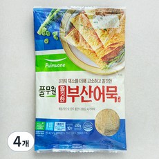 풀무원 부산어묵 10장, 450g, 4개