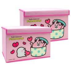 卡娜赫拉的小動物 居家收納系列 輕便收納箱 雜物 用品 衣物收納, 38 x 27 x 27cm, 卡娜赫拉, 2個