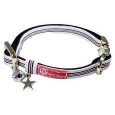 GBPH 好寶貝 Cola Boy 可樂小子系列 運動風寵物項圈, 白色, 1個