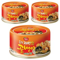 동원 자연산 매실청 골뱅이, 3개, 140g