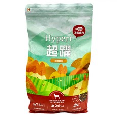 Hyperr 超躍 主食凍乾犬糧 田園雞肉佐鹿肉 全齡犬用 2kg, 雞肉, 1袋