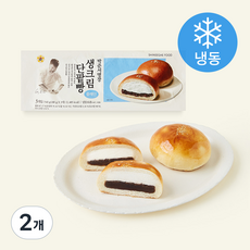 박준서명장 생크림 단팥빵​ (냉동), 180g, 2개, 3개입