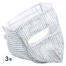 아티펫 고양이 통기성 관리 마스크 노출형, white, 3개