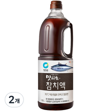 청정원 맛선생 참치액, 2.1L, 2개