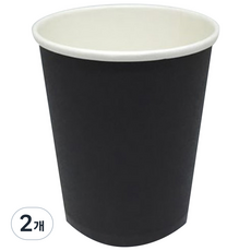 天鵝紙杯 黑色 440ml 100p, 2個
