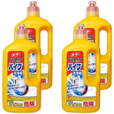 第一石鹼 Rookie 排水管疏通消臭清潔劑, 800g, 4瓶