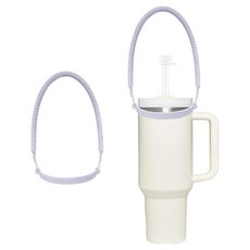 Geumkkaebi 保溫杯配件 矽膠背帶, 紫色, 2個