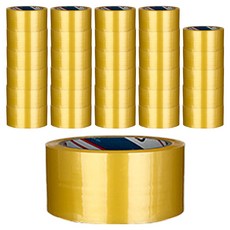 BUKWANG KOREA CHEMICALS 輕包裝封箱膠帶 48mm x 50m, 透明, 30個