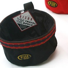 여행용 애견 밥그릇 SM, 블랙, 1개