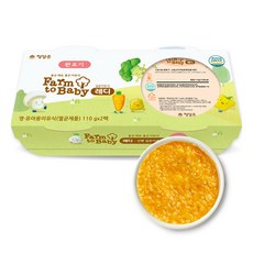 팜투베이비 레디 실온이유식 완료기, 2개, 2개, 110g
