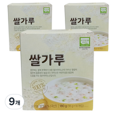 청오건강 쌀가루 18g x 10p, 9개