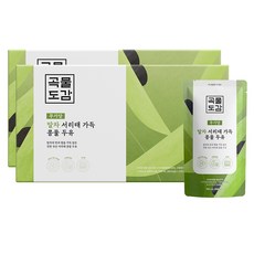 곡물도감 말차 서리태 가득 콩물두유, 180ml, 30개
