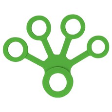 感恩使者 手指外張訓練器, 淺綠色, 3kg拉力, 1個