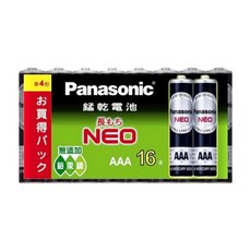 Panasonic 台灣公司貨 4號電池, 16顆, 1組