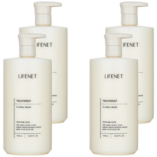 LIFENET 護髮乳 花麝香, 1L, 4瓶