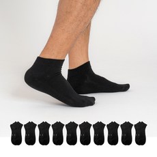 에이원패션 남성용 실속형 무지 초미니 양말 10켤레