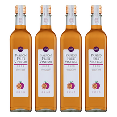 HSU'S LEGEND 潭酵天地 橡木桶純釀造水果醋 百香果, 4個, 500ml