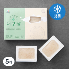 아라찬 곱게다진 대구살 (냉동), 120g, 5개