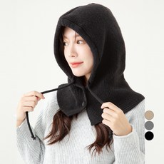 BASE ALPHA ESSENTIALS 可拆卸針織連帽頭套