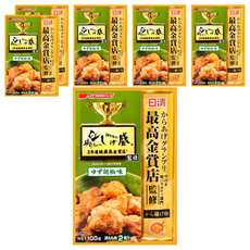 日清製粉 炸物製粉 柚子胡椒味 簡單製做易上手 油炸後裡層多汁 外層酥脆可口, 100g, 6包