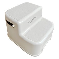 Lavi bebe 雙層兒童腳踏凳, 1個, 象牙白