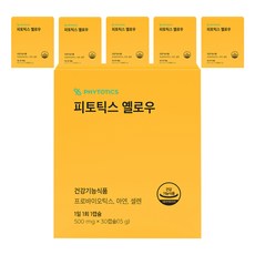 피토틱스 옐로우 유산균, 30정, 6개