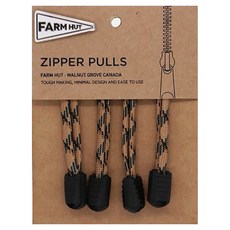 FARM HUT 拉鍊拉繩，堅韌耐用，簡約設計，易於使用, 070001BR, 1組