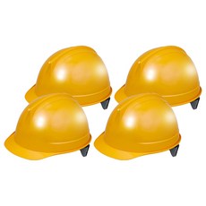 DONGMYUNG 頭盔型安全帽 DMS-1001F, 4個, 黃色