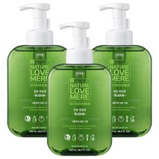 네이쳐러브메레 젖병 세정제 거품형 560ml, 3세트