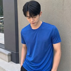 Starbean 男士圓領運動短袖T恤