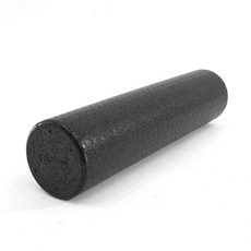 EGOJIN 硬式EPP肌肉按摩泡棉滾筒, 1個, 黑色