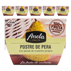 아넬라 첫시작 리얼 과일 디저트 세트, 배, 200g, 6개