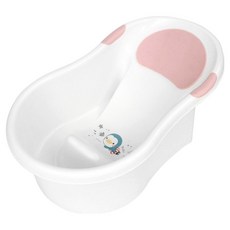PUKU 藍色企鵝 mini浴盆 20公升，尺寸：L63.4 x W40.7 x H23.6公分, 粉色, 1個